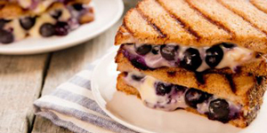 Blueberry Grilled Cheese Sandwiches