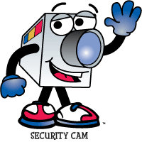 Cartoon Security Camera