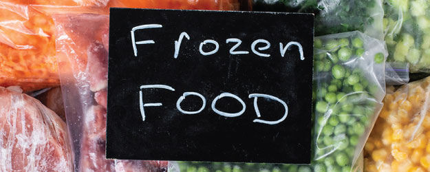 cooking with frozen food