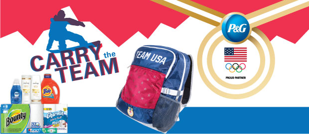 P&G Carry the Team Spend $30 Get a Free Backpack